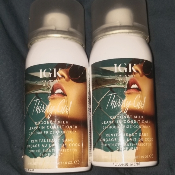 IGK Hair Igk Thirsty Girl Coconut Milk Leavein Conditioner Poshmark